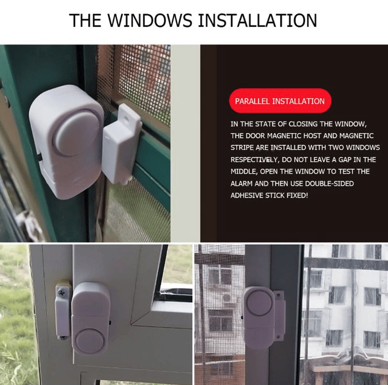 Wireless Door & Window Alarm — 6-Pack, Magnetic Sensor - photo 9