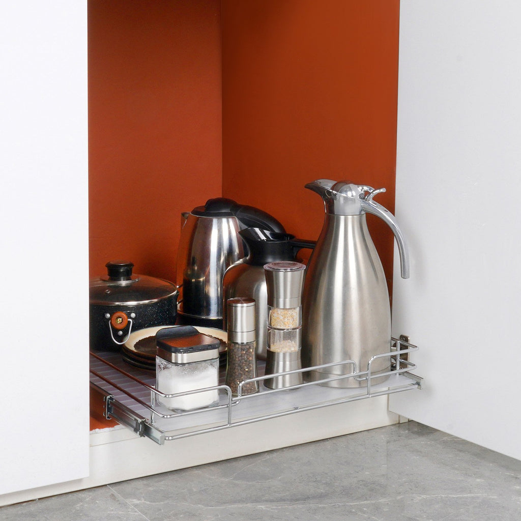 Pull Out Cabinet Organizer, Heavy Duty Slide Out Pantry Shelves - photo 3