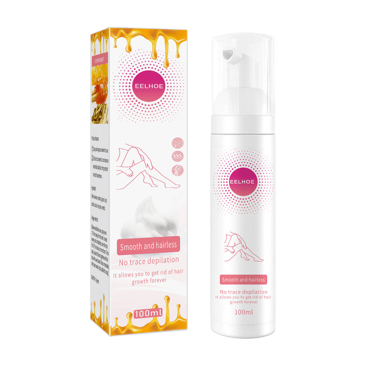 30ml 100ml Hair Removal Spray Depilatory Armpit Hair And Legs Hair Foam Mousse And Removal Is Gentle Hair - photo 9