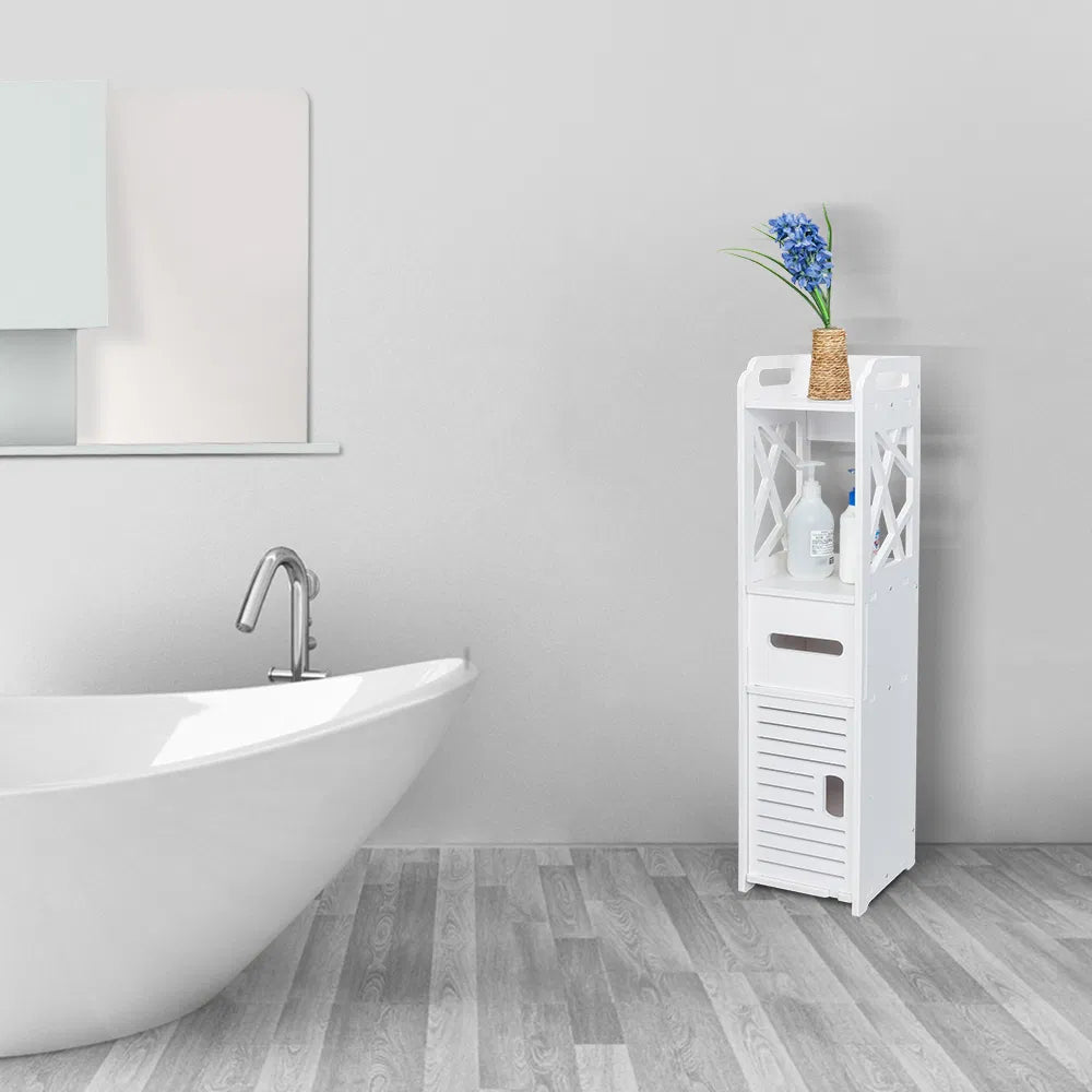 Bathroom Storage Shelf Drawer Multi Compartment Organizer Water Proof Anti - photo 8