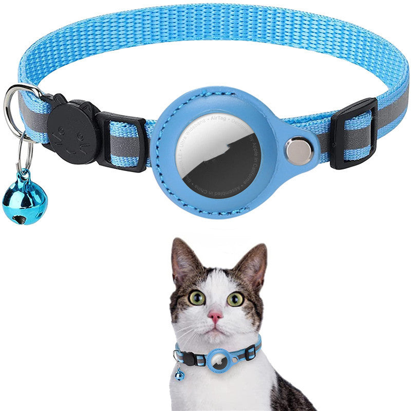 Reflective Collar Waterproof Holder Case For Airtag Air Tag Airtags Protective Cover Cat Dog Kitten Puppy - photo 7