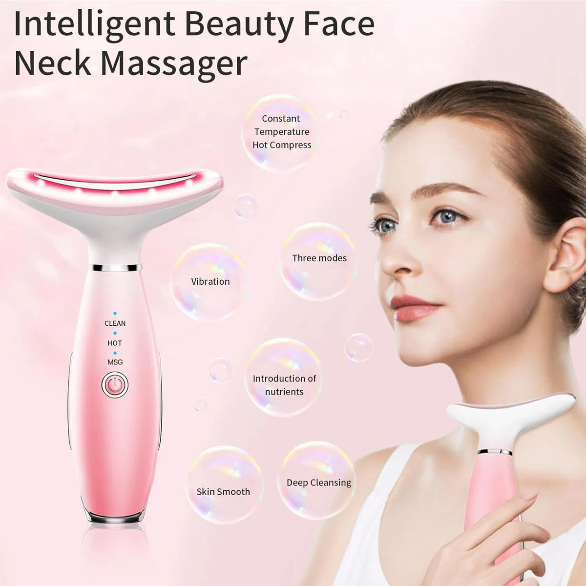 3-in-1 Neck & Face Massager - photo 2