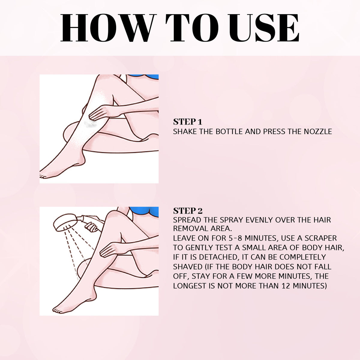 30ml 100ml Hair Removal Spray Depilatory Armpit Hair And Legs Hair Foam Mousse And Removal Is Gentle Hair - photo 3