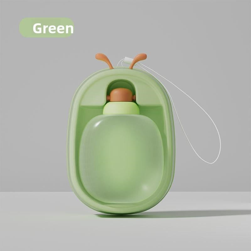 Portable Dog Water Bottle with Antler Design - photo 3