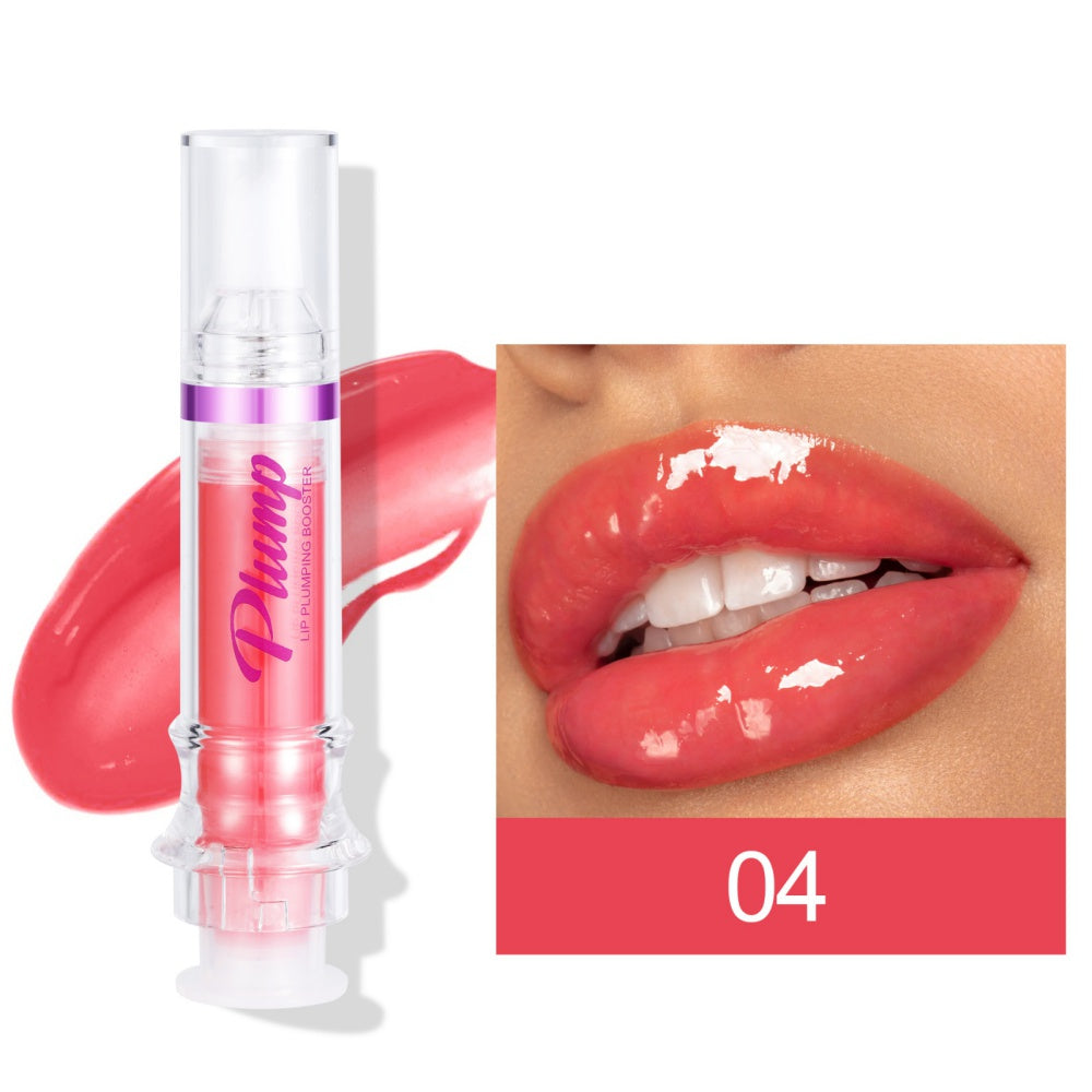 New Tube Lip Rich Lip Color Slightly Spicy Lip Honey Lip Glass Mirror Face Lip Mirror Liquid Lipstick - photo 2