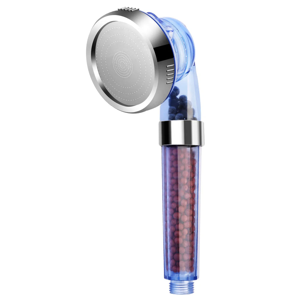 Ionic Filtration Shower Head High Pressure 3 Mode Stone Water Saving Bath - photo 4