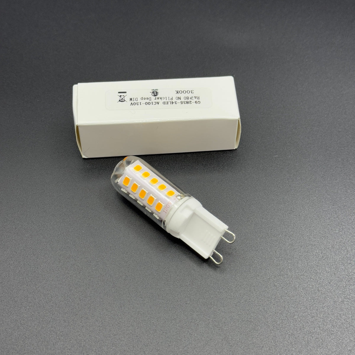Dimmable G9 LED Bulb — 3000K Warm White, No Flicker - photo 5