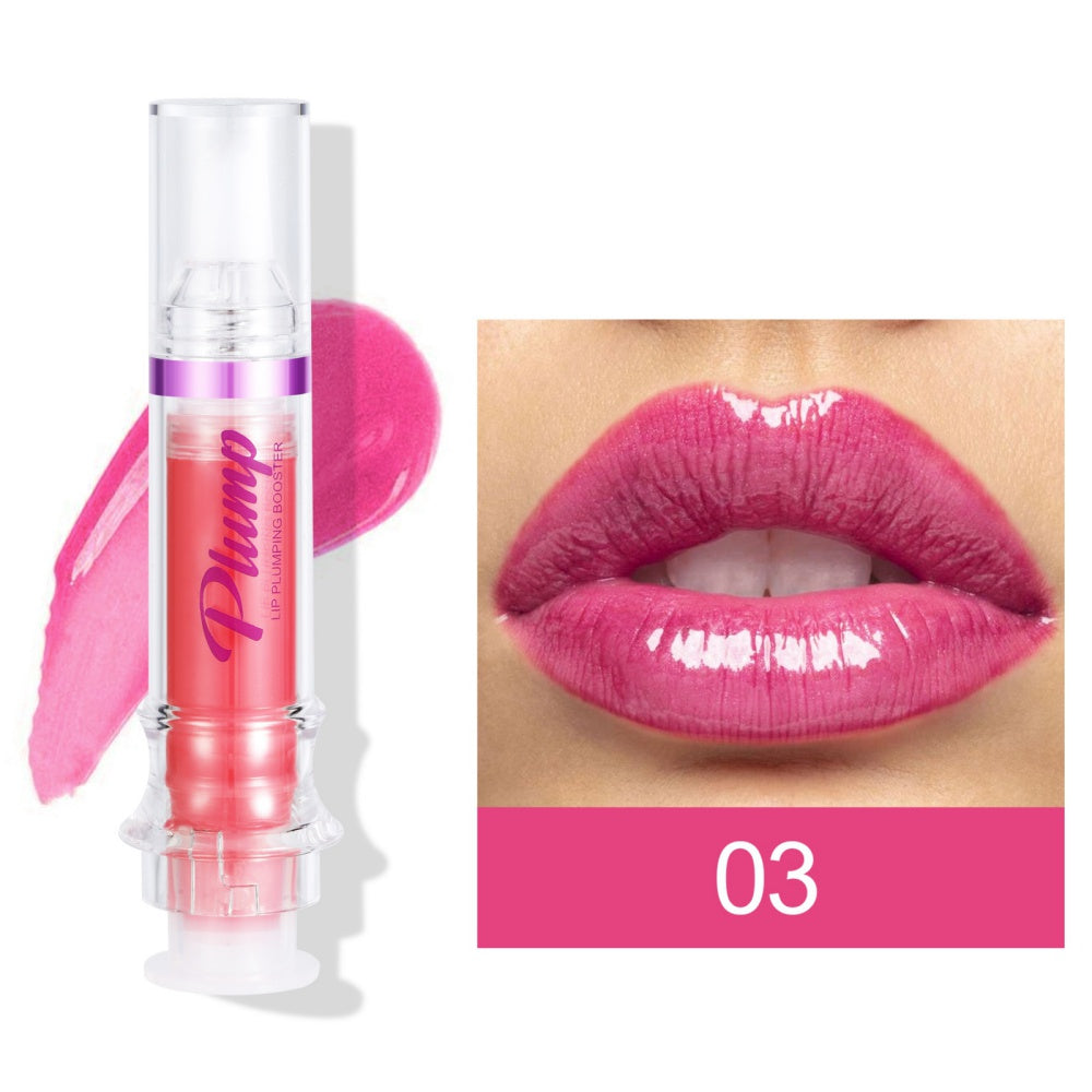 New Tube Lip Rich Lip Color Slightly Spicy Lip Honey Lip Glass Mirror Face Lip Mirror Liquid Lipstick - photo 3