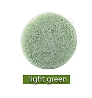 Konjac Sponge For Washing Face Round Konjac Konnyaku Sponge Facial Cleansing Exfoliator Bathing Puff Face - photo 9