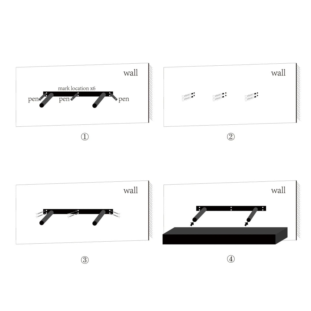 Floating Shelves 18.11 Wall Mounted Wood Shelves For Bathroom, Bedroom, Living - photo 9