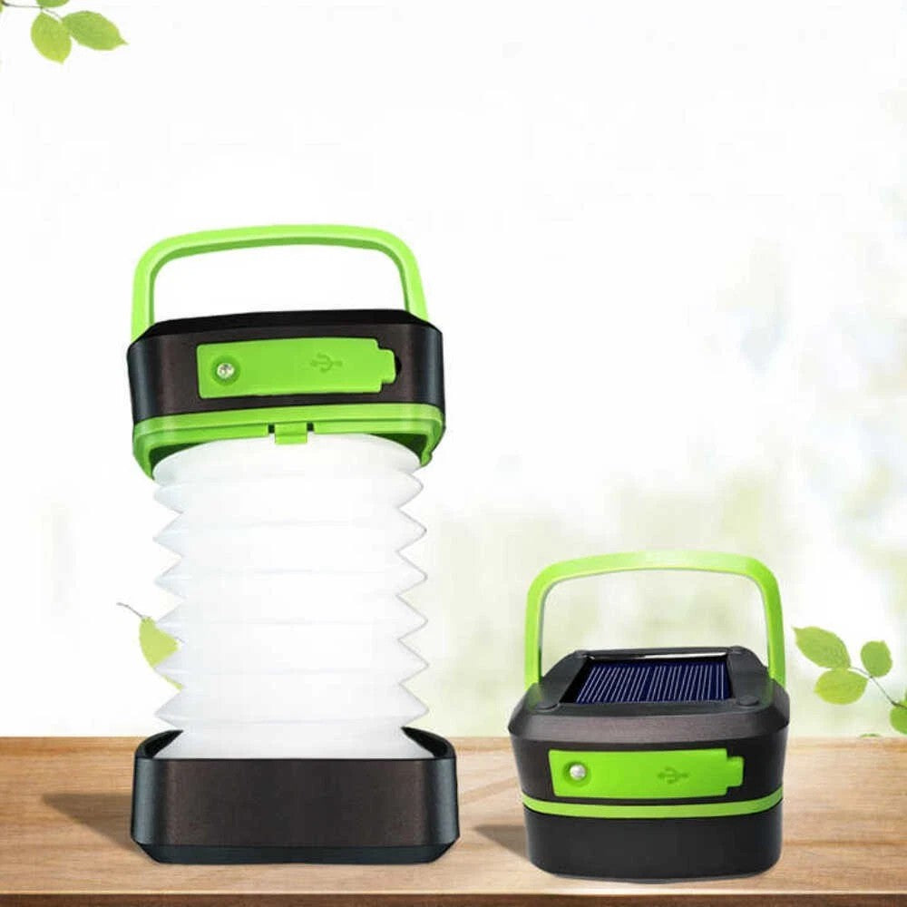 Rechargeable LED Lantern — 60 LEDs, Solar + USB, 5 Modes - photo 3