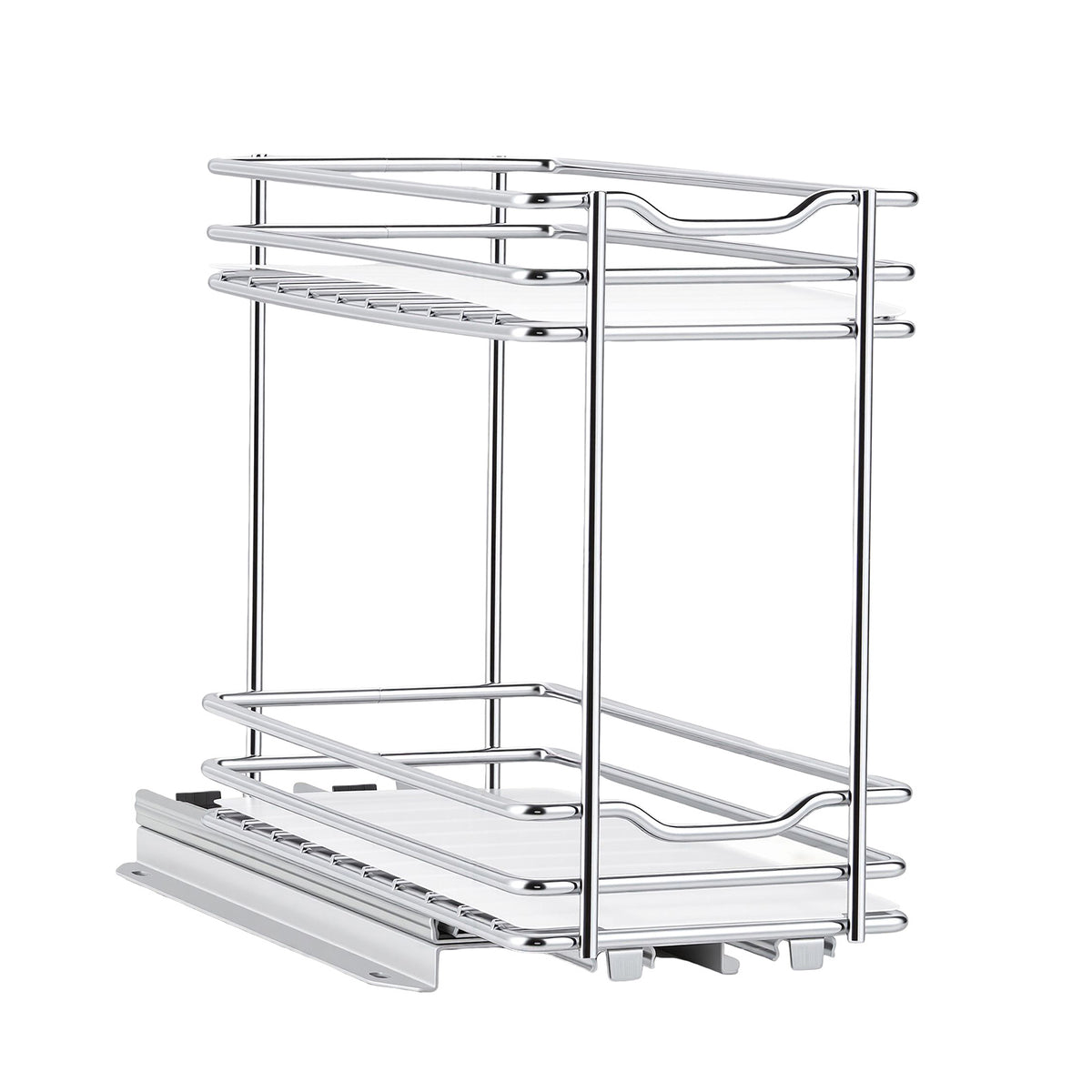 Pull-Out 2-Tier Spice Rack Organizer for Cabinets