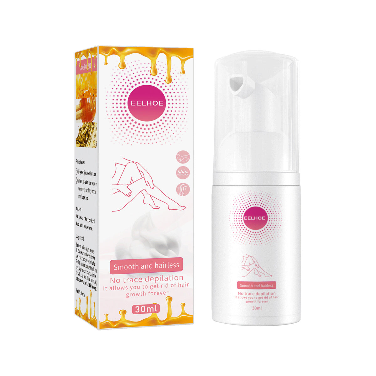 30ml 100ml Hair Removal Spray Depilatory Armpit Hair And Legs Hair Foam Mousse And Removal Is Gentle Hair - photo 7