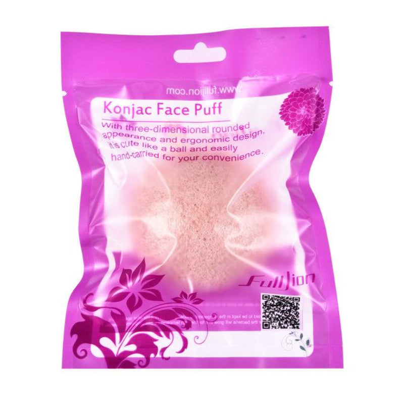 Konjac Sponge For Washing Face Round Konjac Konnyaku Sponge Facial Cleansing Exfoliator Bathing Puff Face - photo 5