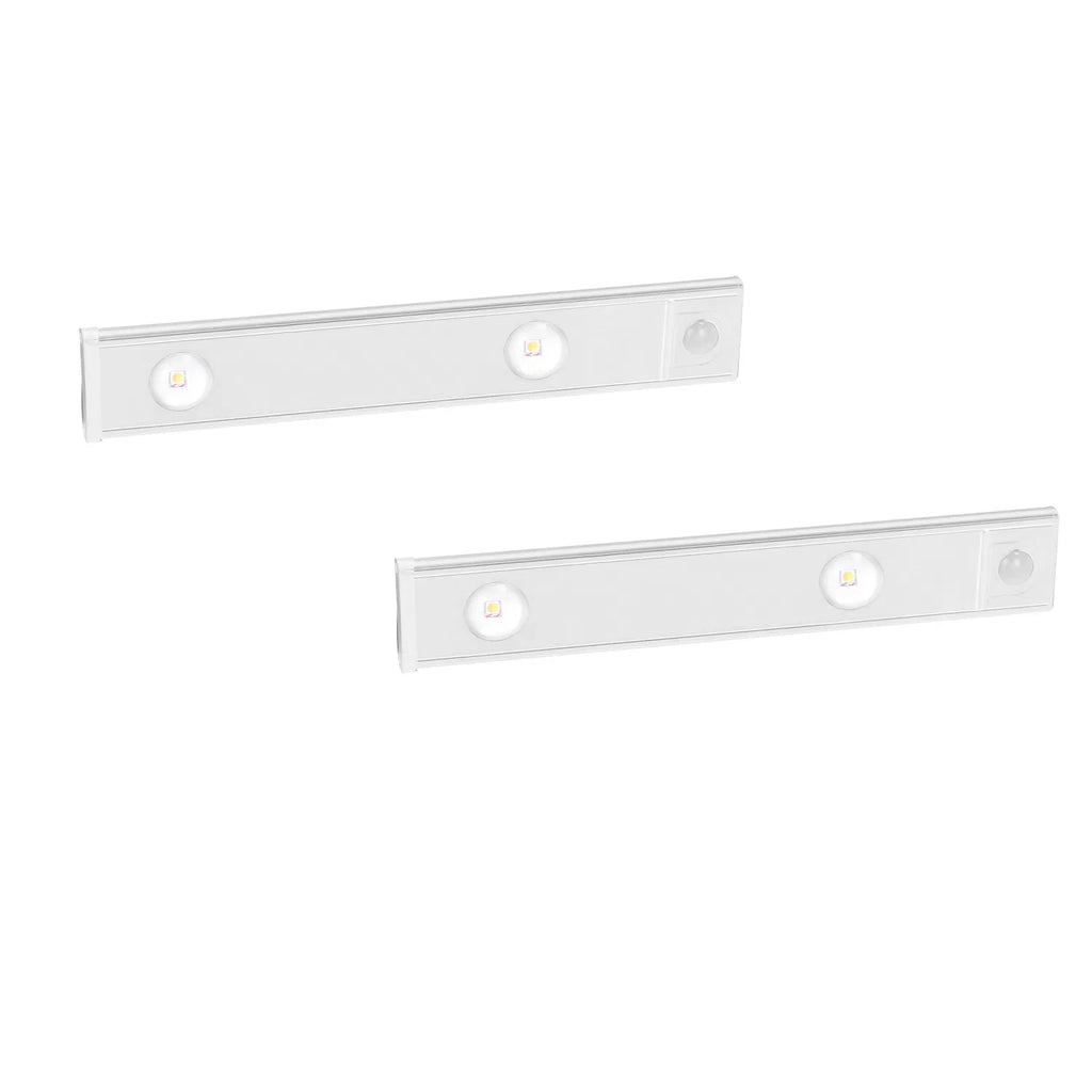 2 Pack Motion Sensor Under Cabinet Lights, Rechargeable Wireless LED Closet Light, 3 Colors - photo 4