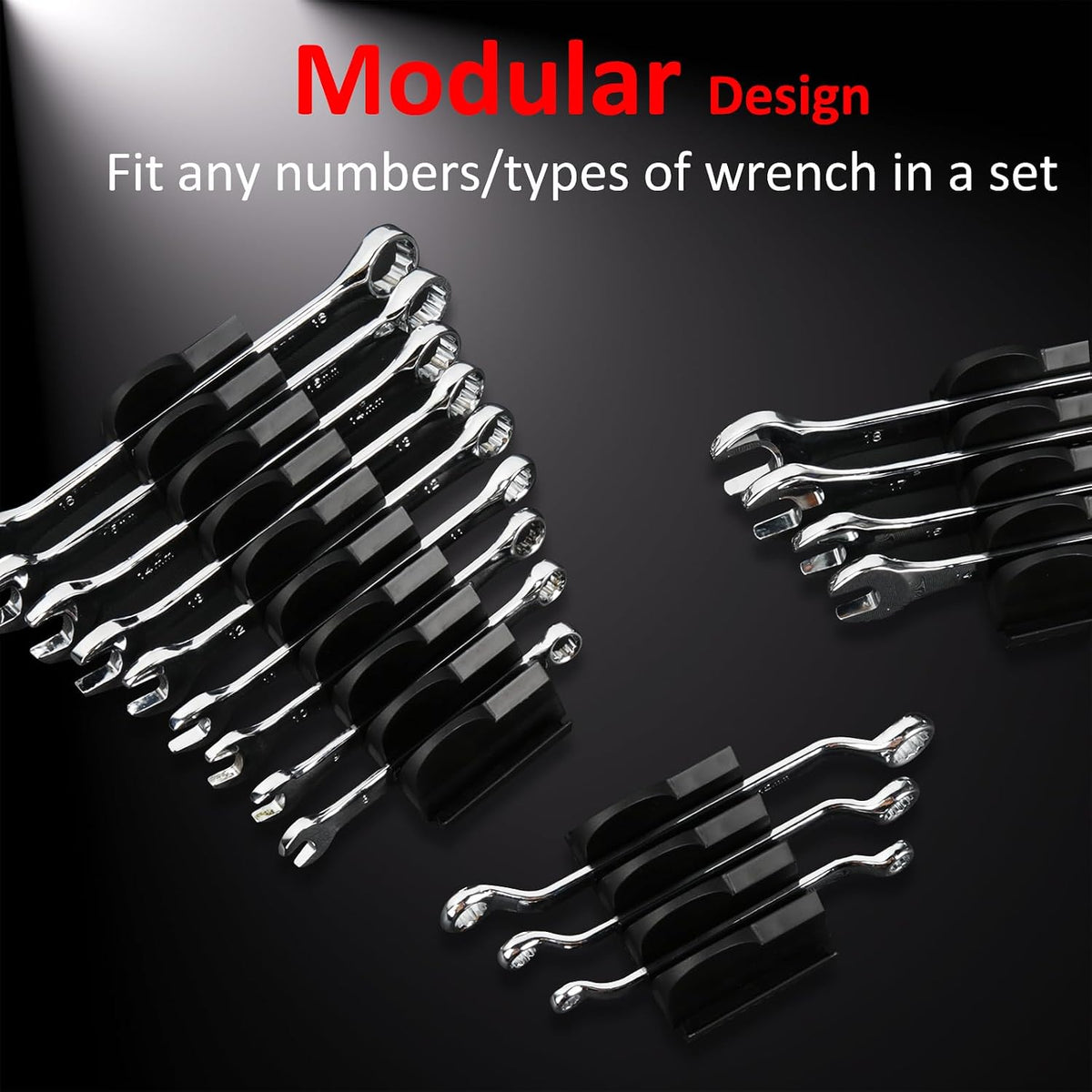 Modular Wrench Organizer for Tool Drawers