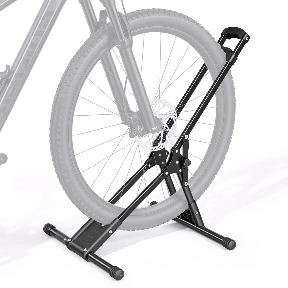 Foldable Freestanding Bike Stand for Garage Storage