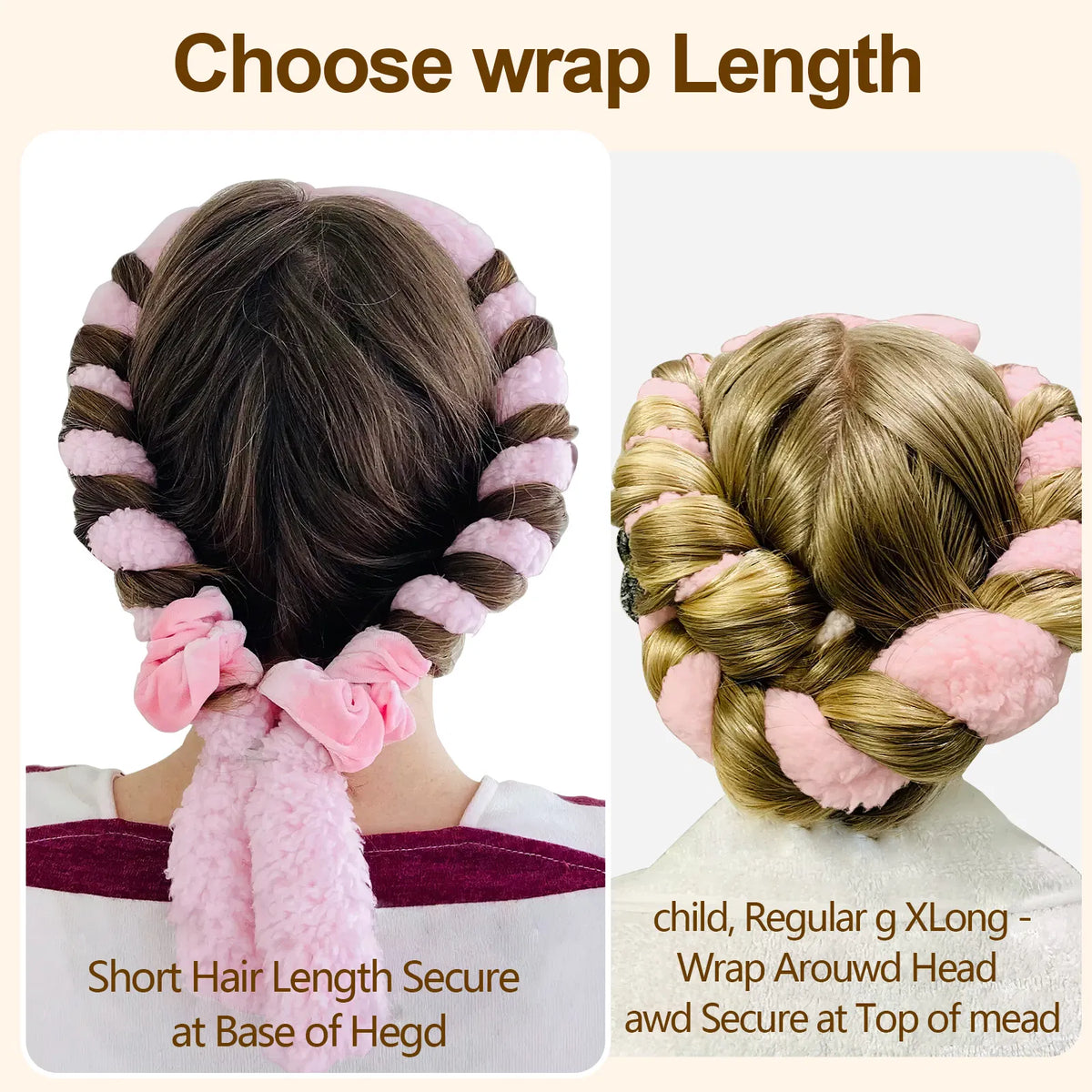Heatless Satin Hair Curler for Overnight Waves - photo 7