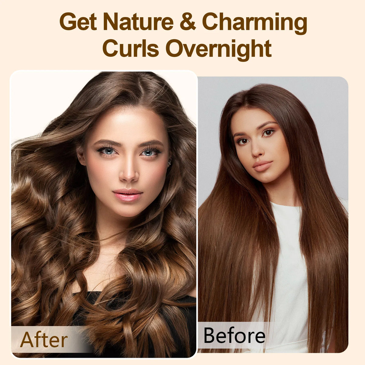 Heatless Satin Hair Curler for Overnight Waves - photo 8