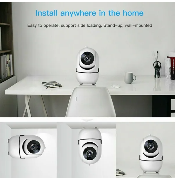 Indoor WiFi Security Camera — 1080P, Night Vision, Two-Way Audio - photo 4