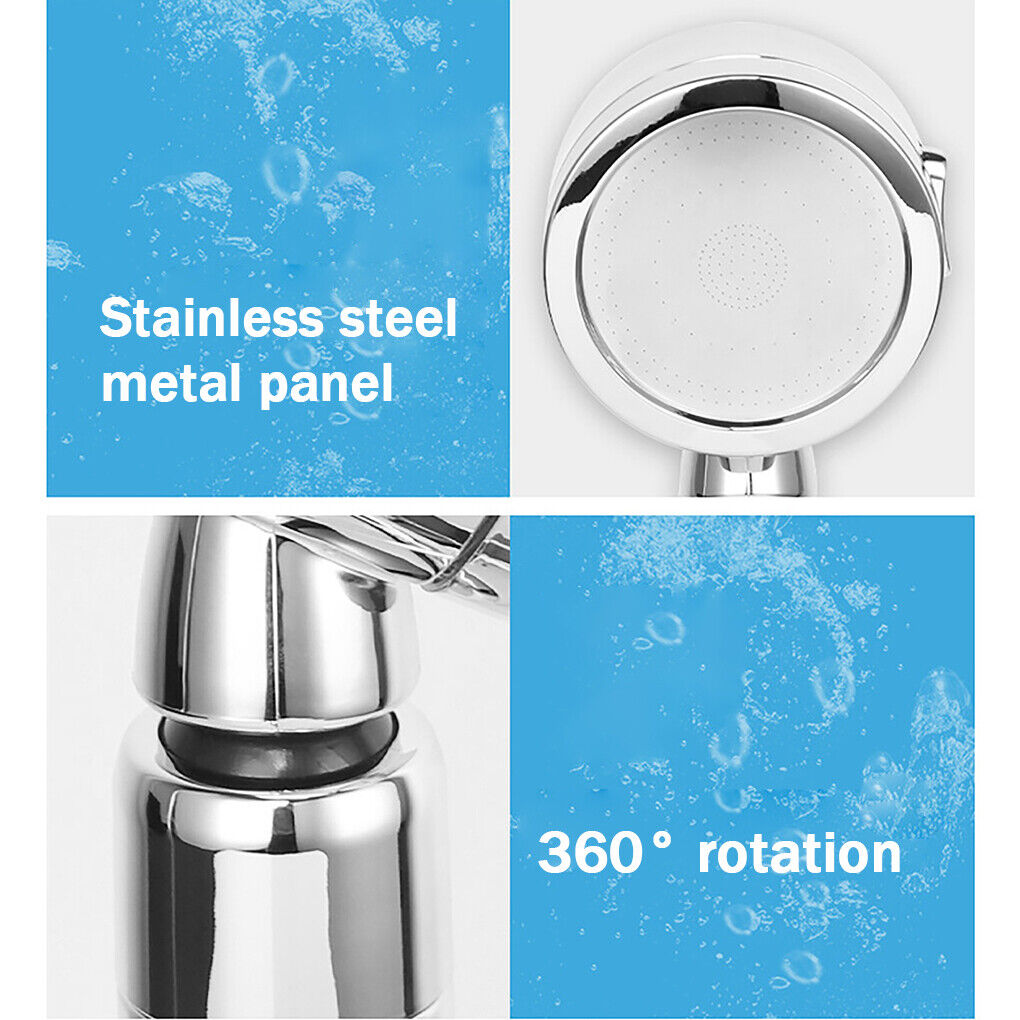 Shower Head,Filter Filtration High Pressure Water Saving 3Mode Soften Save Water - photo 7