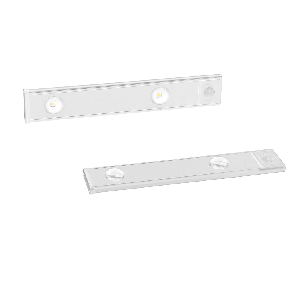 2 Pack Motion Sensor Under Cabinet Lights, Rechargeable Wireless LED Closet Light, 3 Colors - photo 3