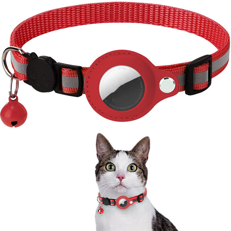 Reflective Collar Waterproof Holder Case For Airtag Air Tag Airtags Protective Cover Cat Dog Kitten Puppy - photo 10