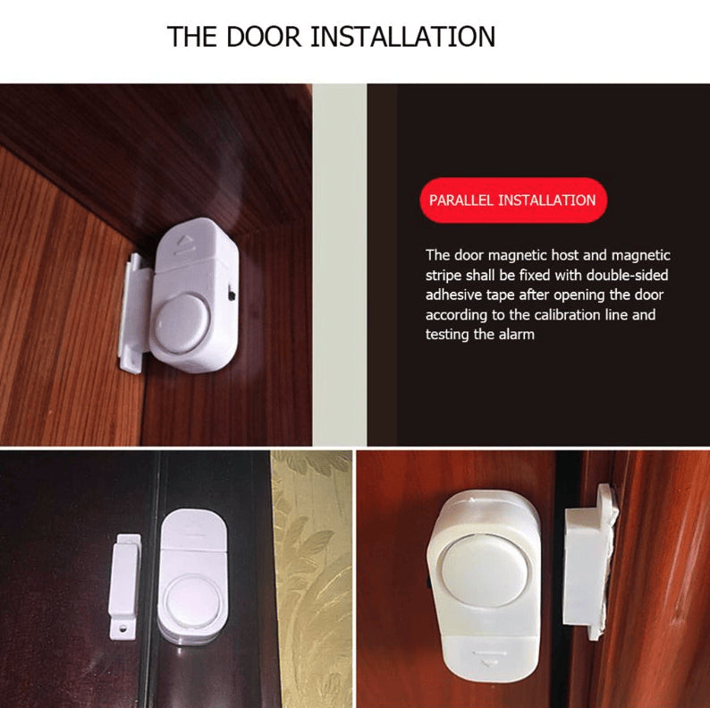Wireless Door & Window Alarm — 6-Pack, Magnetic Sensor - photo 10