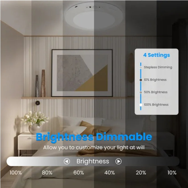 Rechargeable Motion Sensor Ceiling Light - photo 3