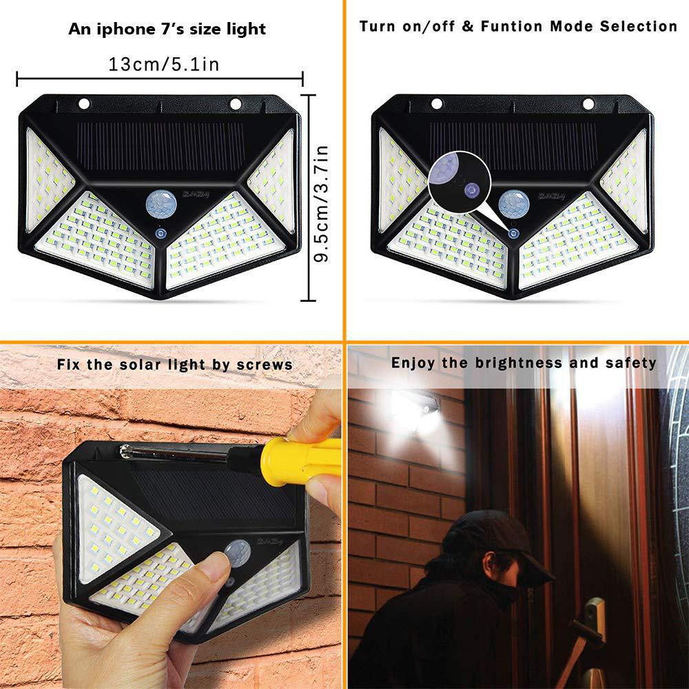 LED Solar Wall Light - photo 7