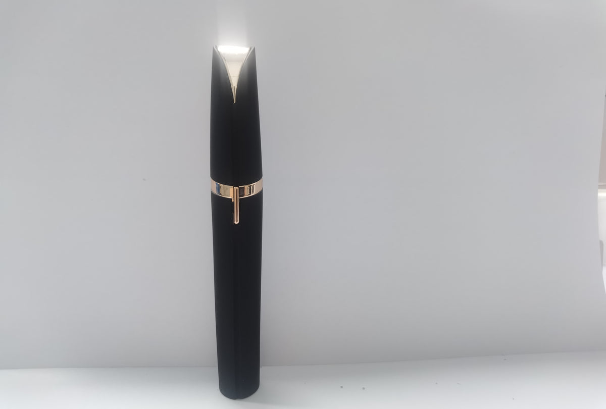 Mini Electric Eyebrow Trimmer - USB Rechargeable LED Precision Hair Remover