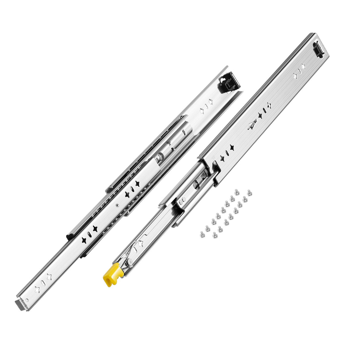 Full-Extension Drawer Slides, 18 in, 1 Pair, 250 lb