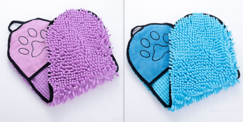 Dogs Cats Towels Super Absorbent Dog Bathrobe Microfiber Bath Towels Quick-Drying Cat Bath Towel For Pets - photo 13