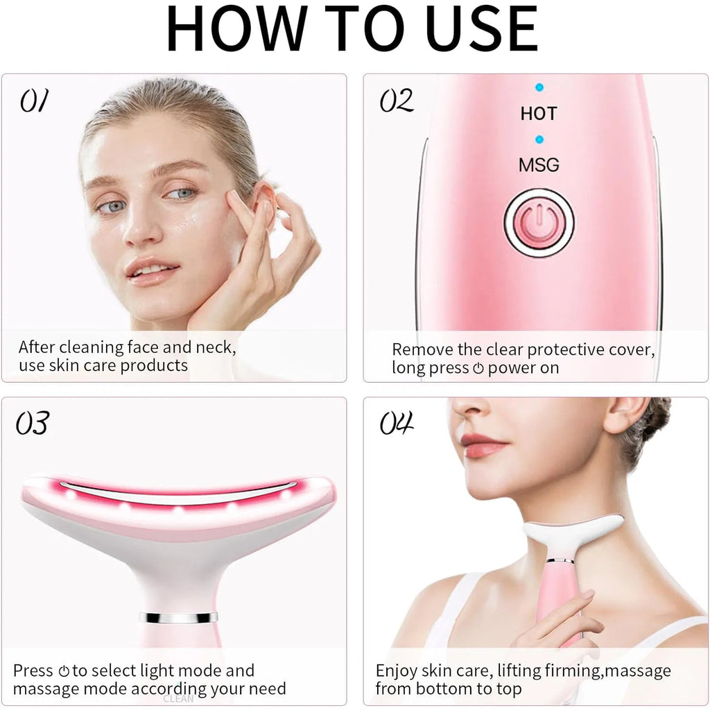 3-in-1 Neck & Face Massager - photo 3