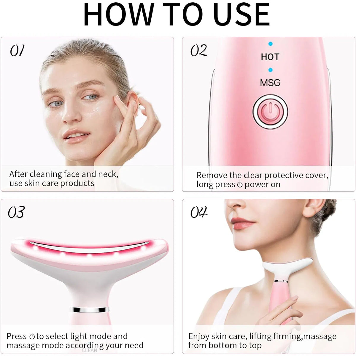 3-in-1 Neck & Face Massager - photo 3