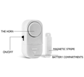 Wireless Door & Window Alarm — 6-Pack, Magnetic Sensor - photo 1
