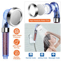 Ionic Filtration Shower Head High Pressure 3 Mode Stone Water Saving Bath