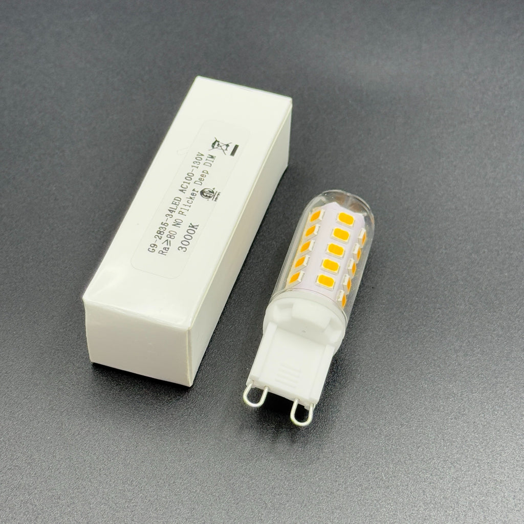 Dimmable G9 LED Bulb — 3000K Warm White, No Flicker - photo 4
