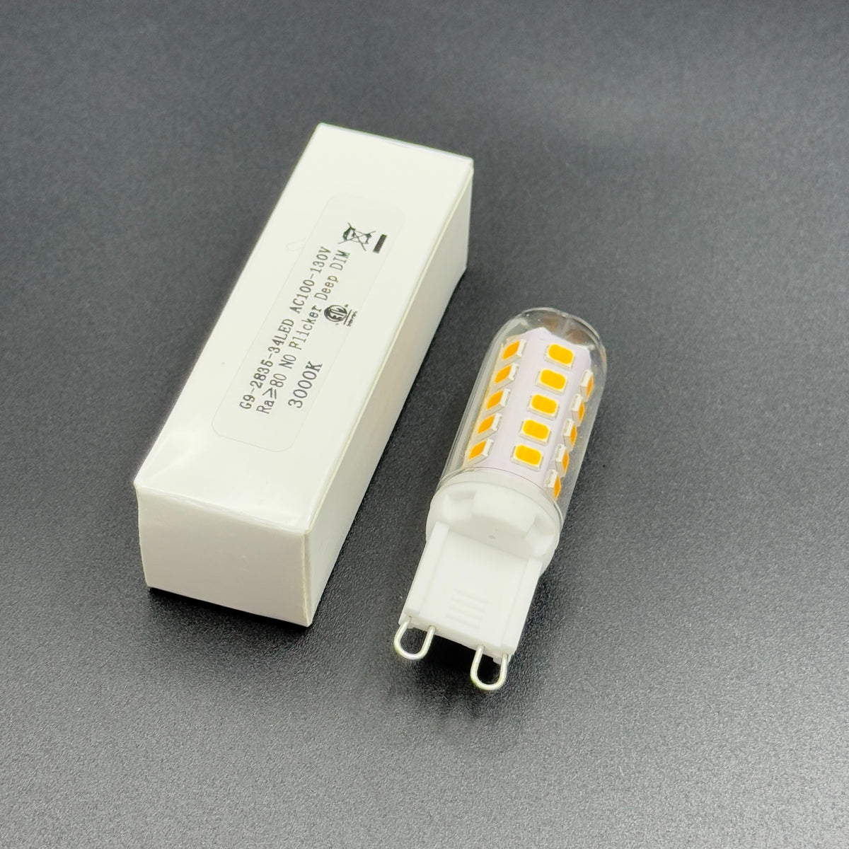 Dimmable G9 LED Bulb — 3000K Warm White, No Flicker - photo 4