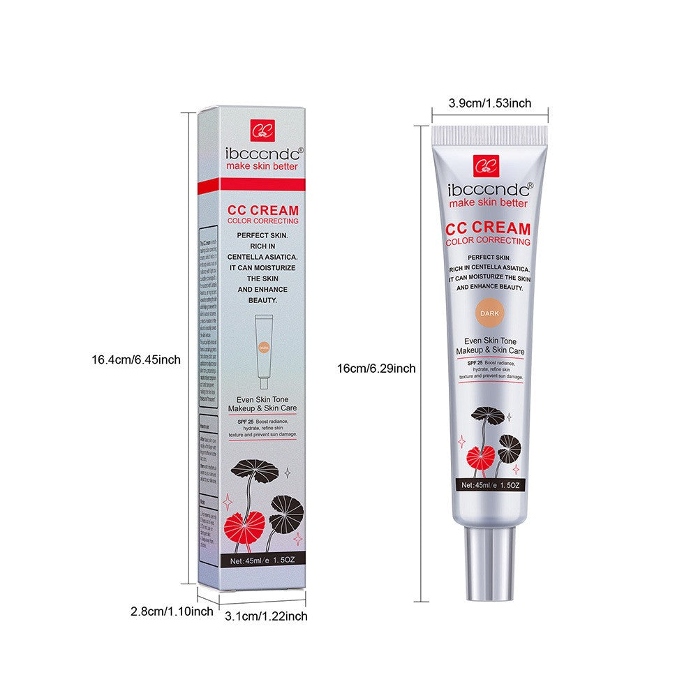 Moisturizing Correcting CC Cream Waterproof Anti-sweat Makeup Before Concealer Lasting Women Makeup Prote - photo 4