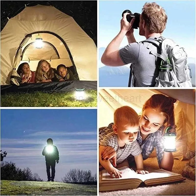 Rechargeable LED Lantern — 60 LEDs, Solar + USB, 5 Modes - photo 5