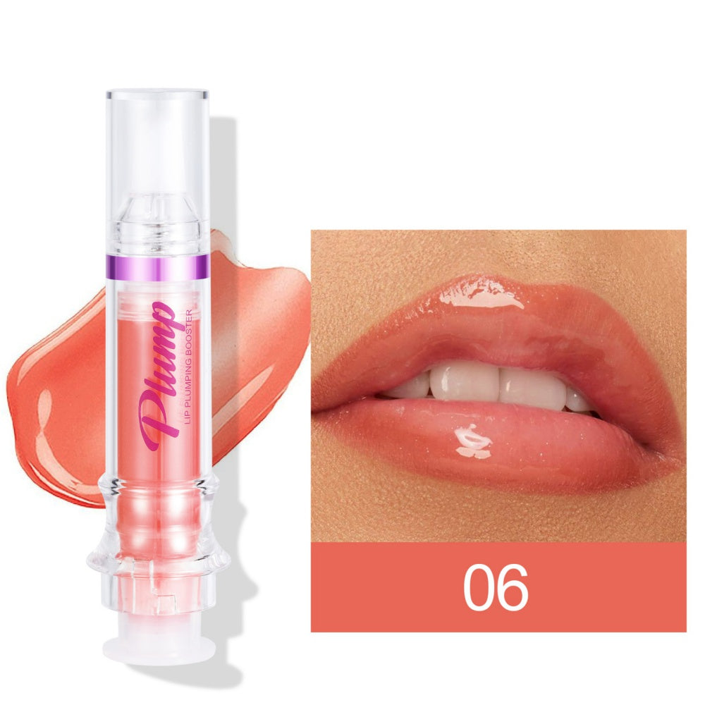 New Tube Lip Rich Lip Color Slightly Spicy Lip Honey Lip Glass Mirror Face Lip Mirror Liquid Lipstick - photo 9