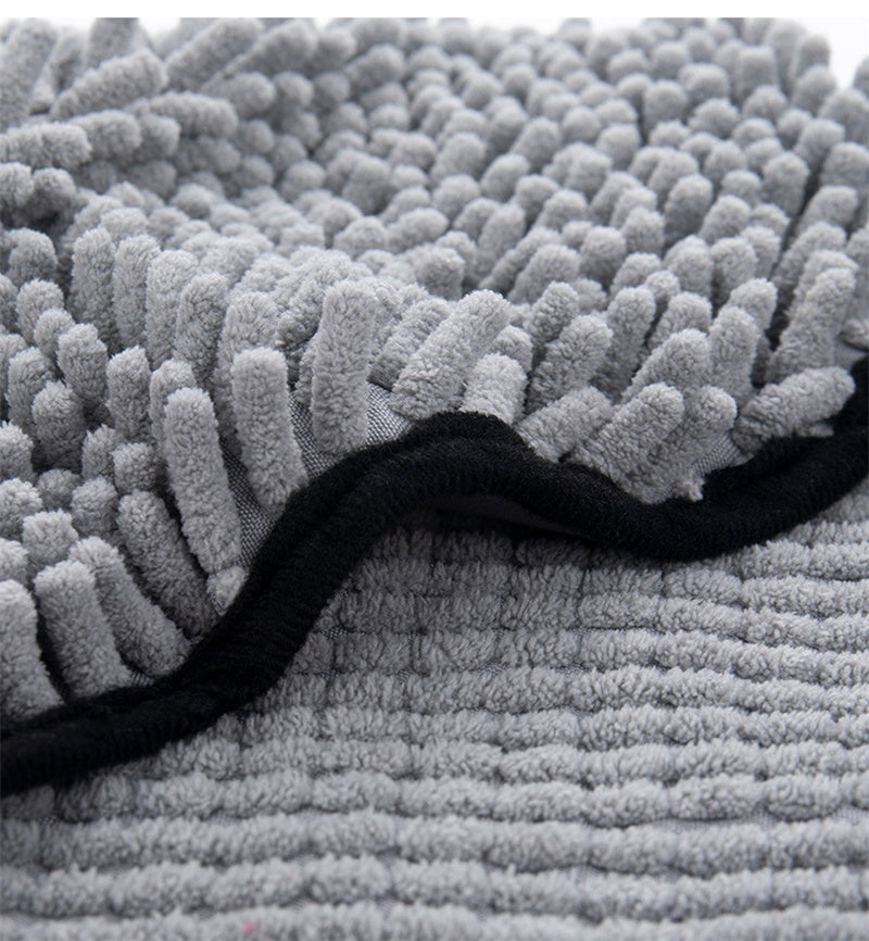 Dogs Cats Towels Super Absorbent Dog Bathrobe Microfiber Bath Towels Quick-Drying Cat Bath Towel For Pets - photo 10
