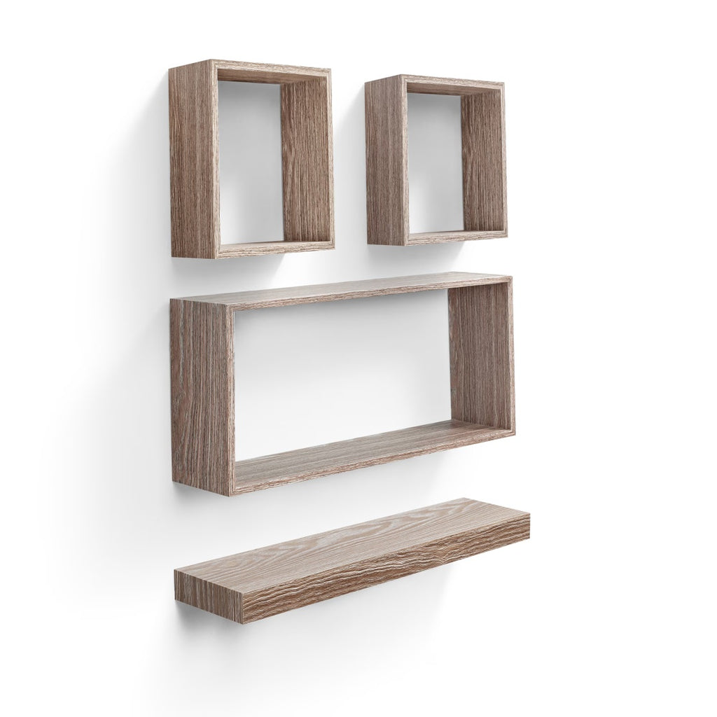Floating Shelves 17.72 Wall Mounted Wood Shelves For Bathroom, Bedroom, Living - photo 8