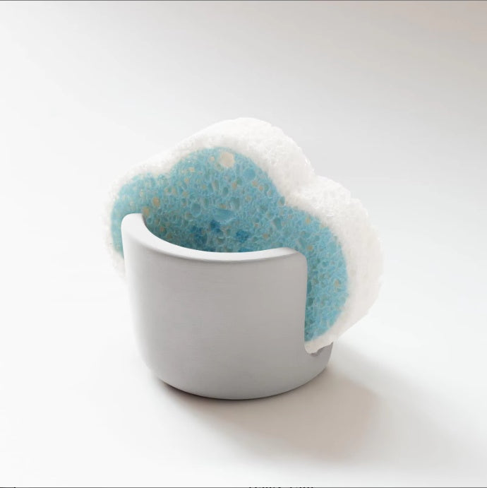 Diatom Mud Sponge Rack Kitchen & Bathroom Sink Caddy For Sponges Scrubbers