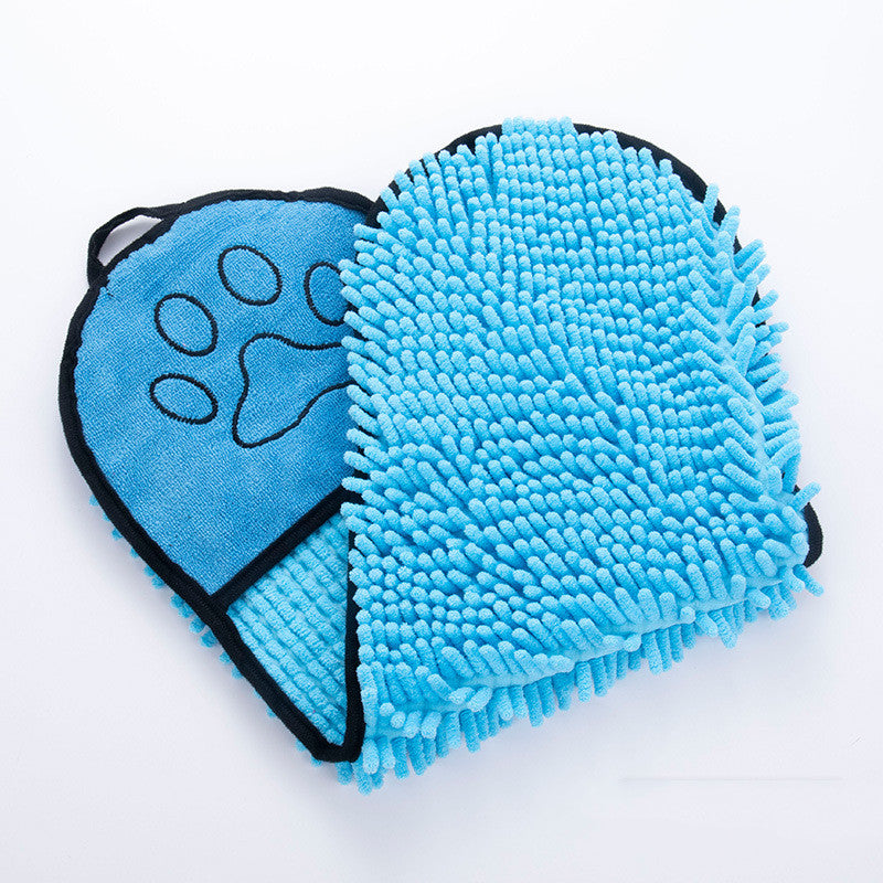 Dogs Cats Towels Super Absorbent Dog Bathrobe Microfiber Bath Towels Quick-Drying Cat Bath Towel For Pets - photo 4
