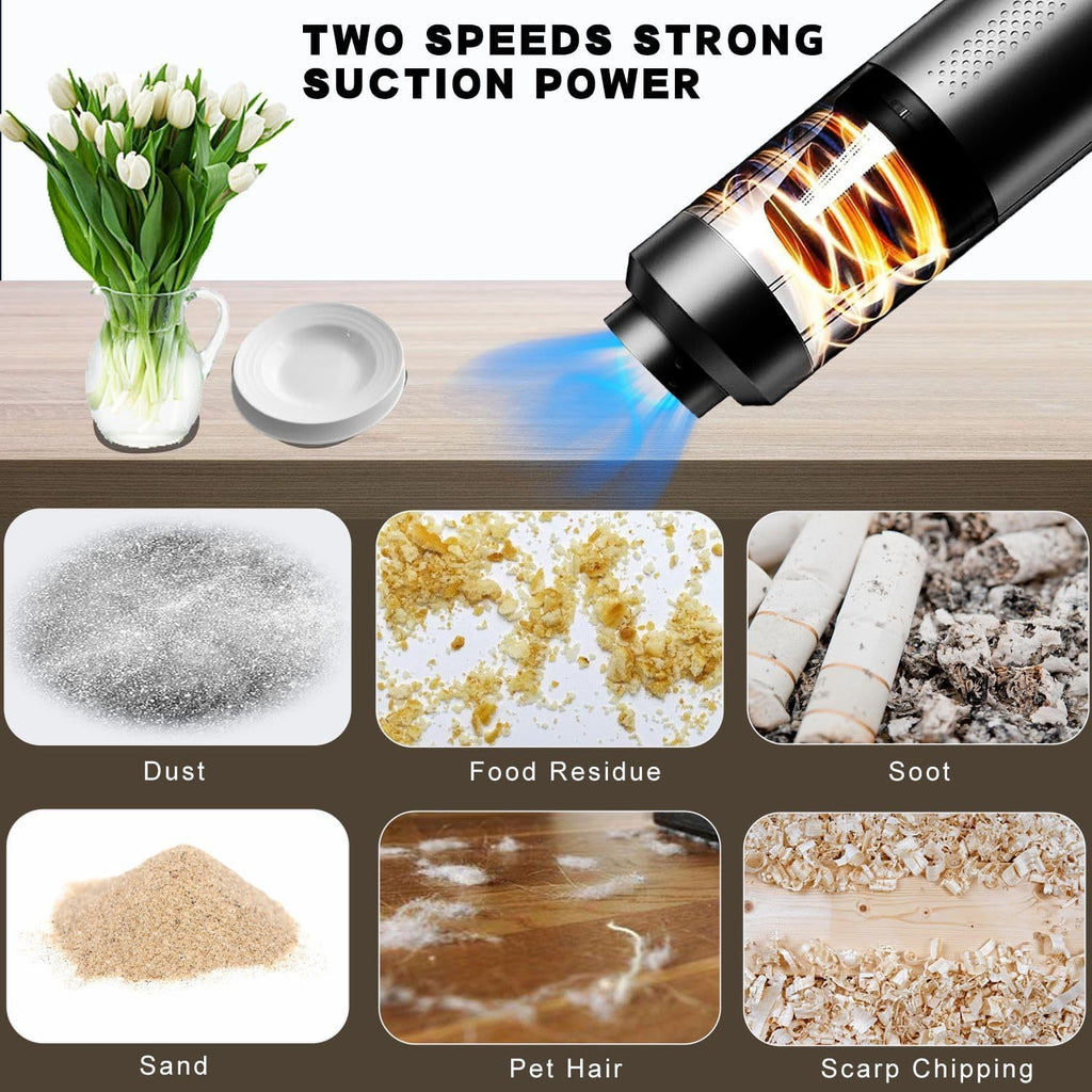 Cordless Car Vacuum, 15000Pa Brushless - photo 4