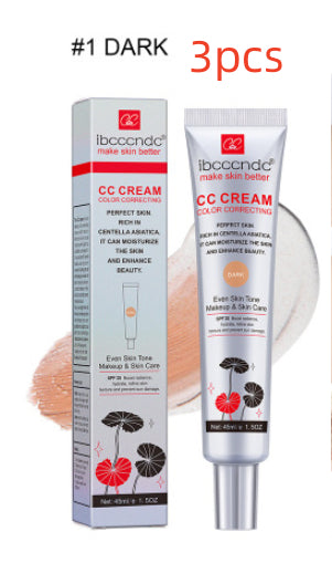 Moisturizing Correcting CC Cream Waterproof Anti-sweat Makeup Before Concealer Lasting Women Makeup Prote - photo 12