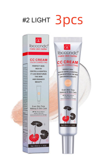 Moisturizing Correcting CC Cream Waterproof Anti-sweat Makeup Before Concealer Lasting Women Makeup Prote - photo 15