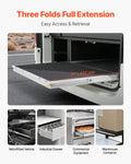 Full-Extension Drawer Slides, 18 in, 1 Pair, 250 lb